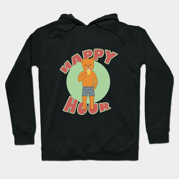 Happy hour Hoodie by thiagocypryanu 